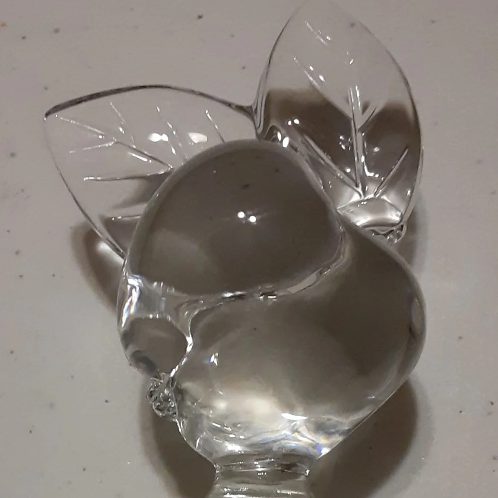 Mikasa Apple Orchard Lead Crystal Bottle Stopper